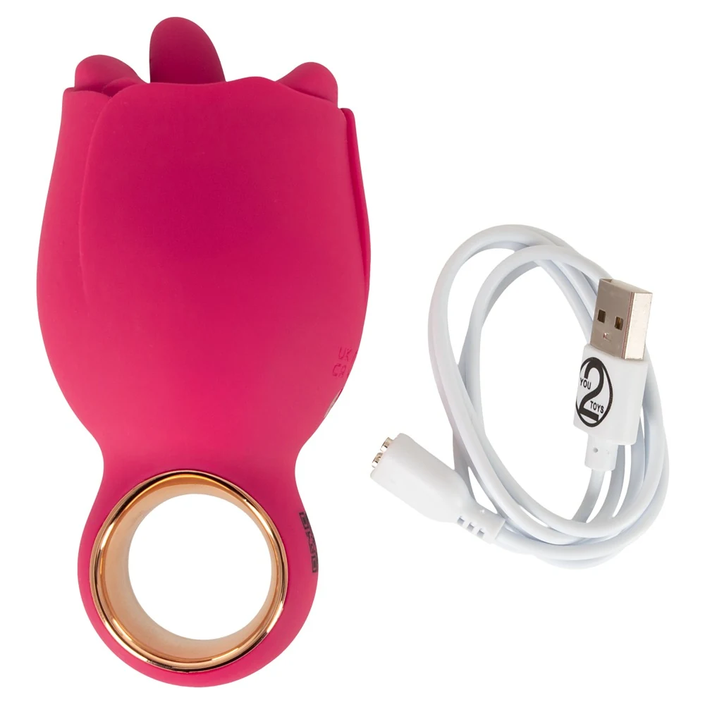 You2Toys Oral Fun Vibrator Licking and Vibrating Tongue 11,3 cm