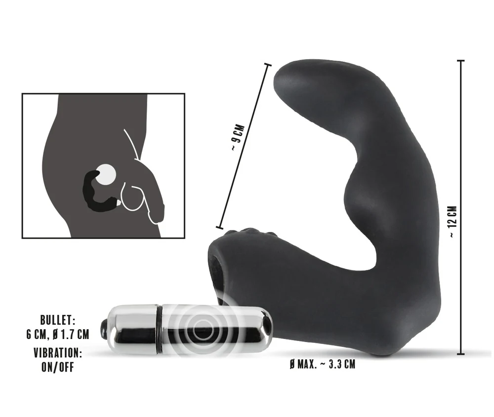Rebel Prostata-Vibrator 12 cm anal toy