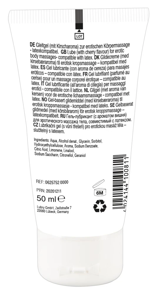 Lick it! Erotic Massage Gel Cherry