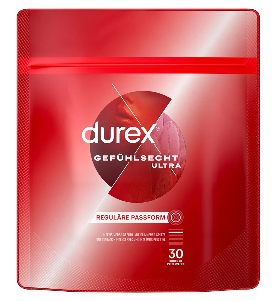 Durex Gefühlsecht Ultra Condooms 30 Stuks