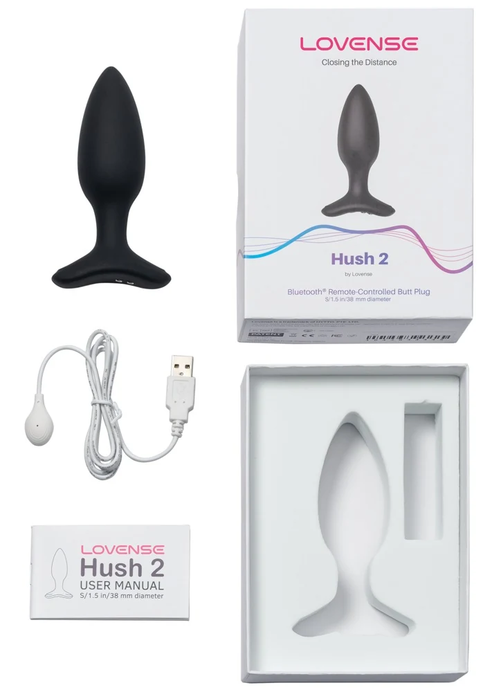 Lovense Hush 2 12,2 cm anal toy