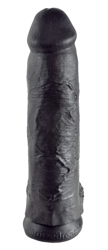 Realistische dildo met zuigvoet 30,5 cm
