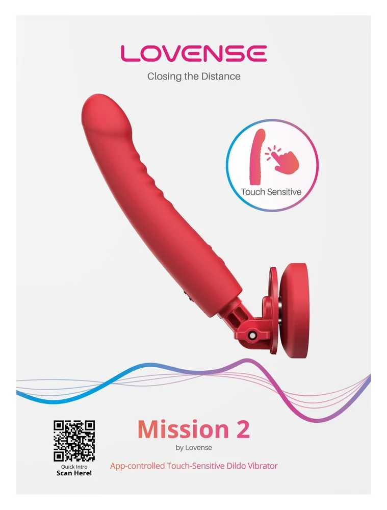 Lovense Mission 2 27,2 cm vibrator