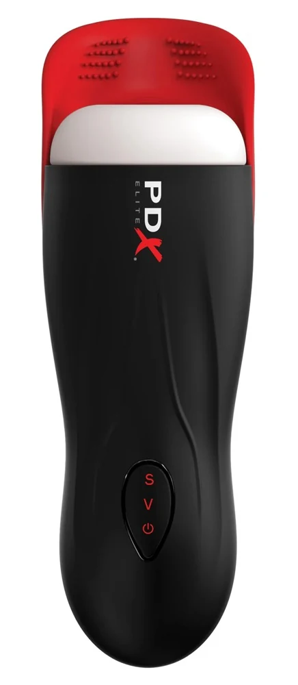PDX Elite Fap-O-Matic Pro masturbator met testikelstimulator