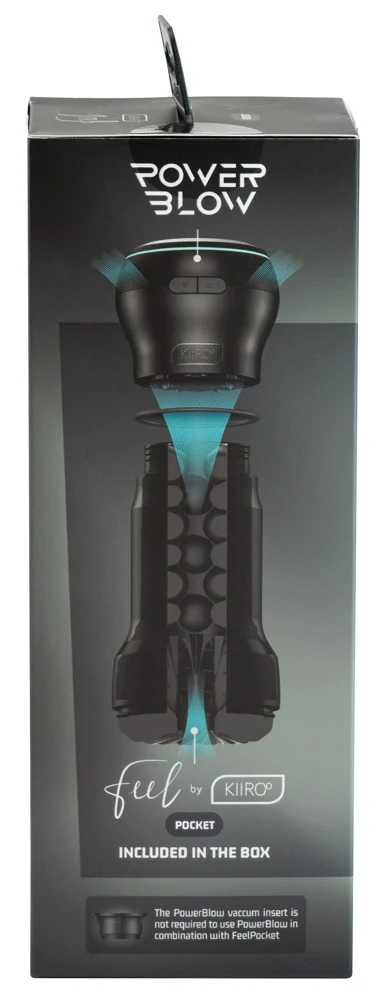 Kiiroo PowerBlow Feel Pocket Stroker Combo masturbator
