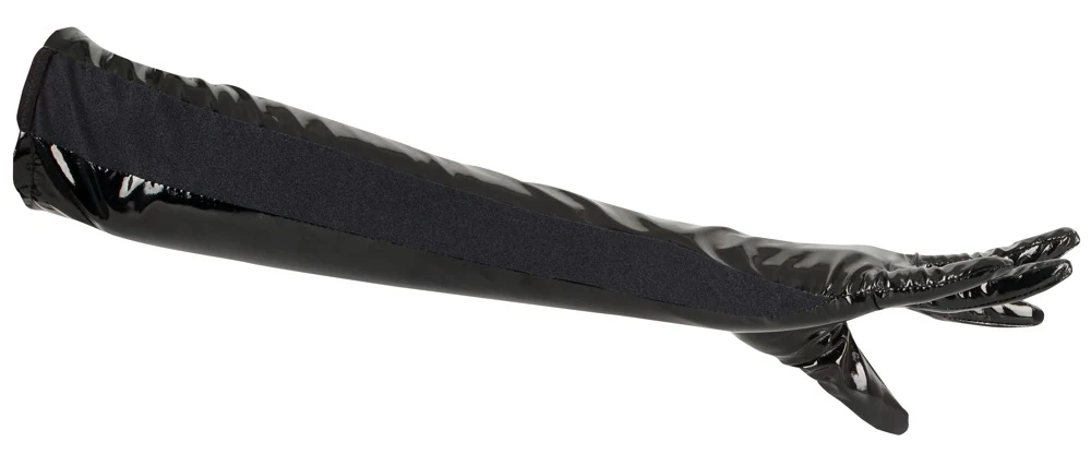 Black Level Handschuhe aus Lack