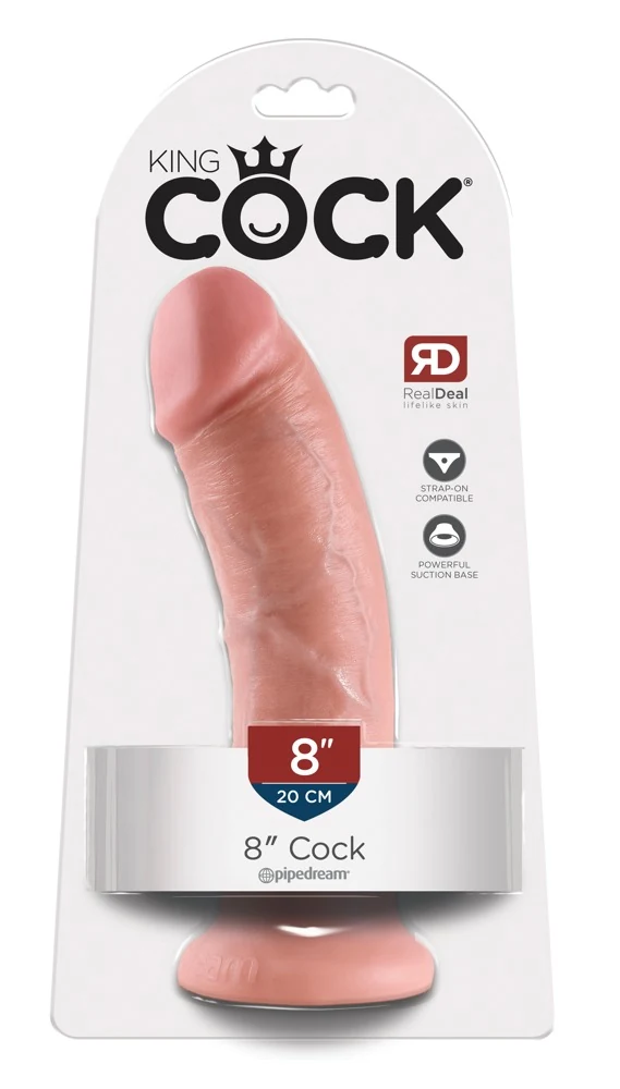 King Cock 8“ 21,5 cm dildo