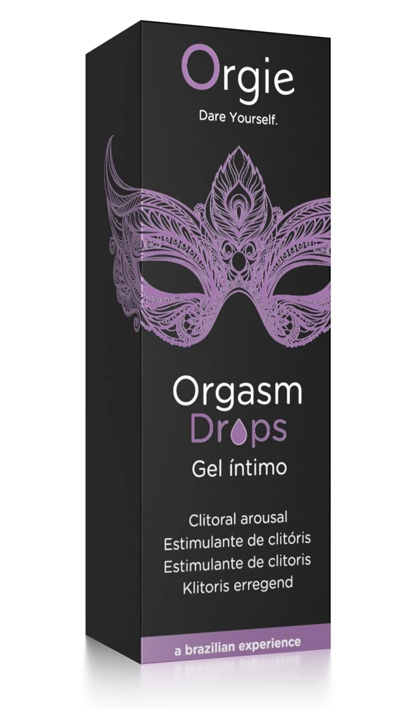 Orgie Orgasm Drops stimulierende gele sprays