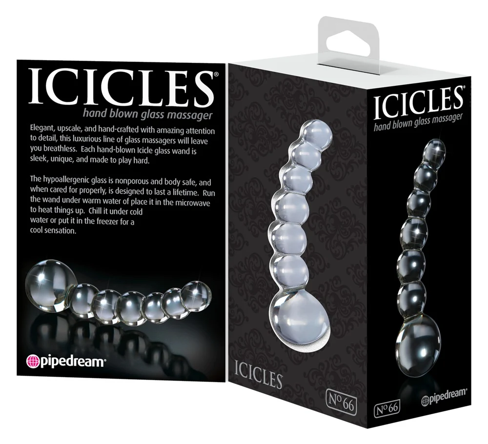 Icicles No. 66 12 cm dildo
