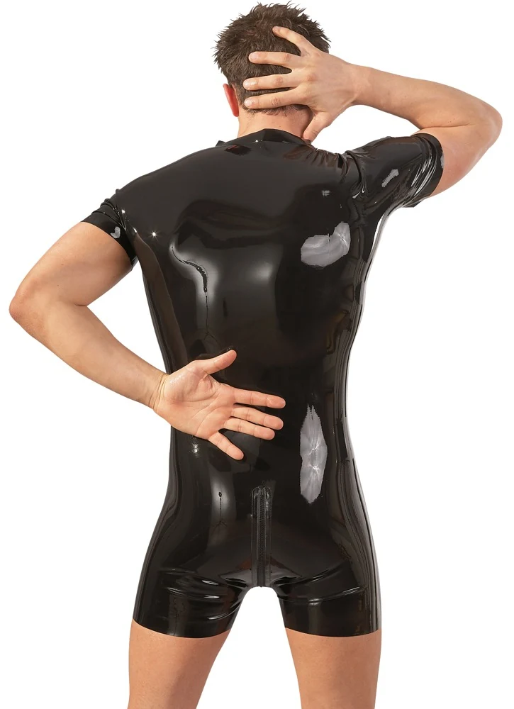 Late X Kurzoverall latex