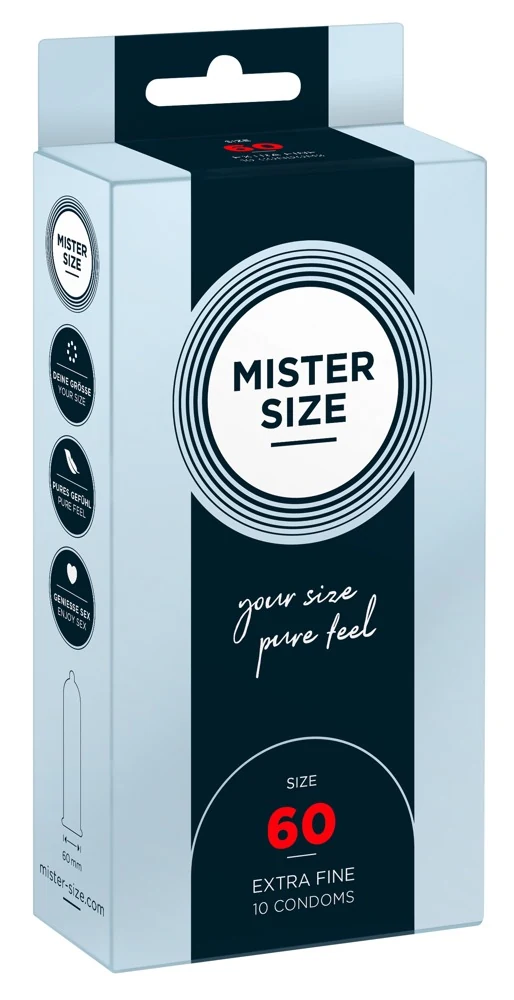 Mister Size condooms 60 mm