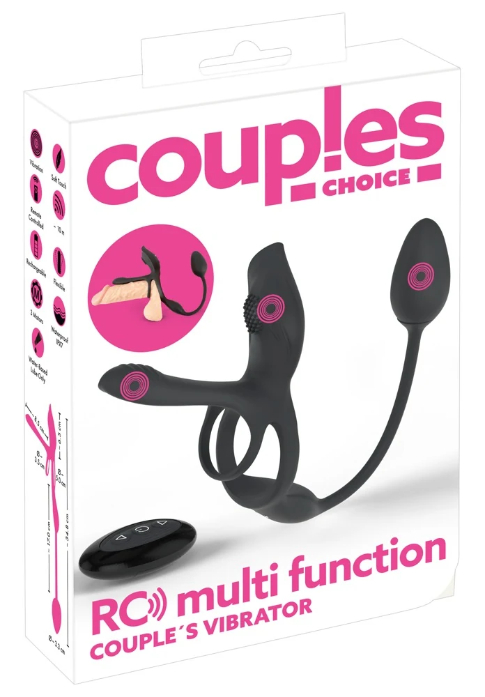 Couples Choice RC Multi Function Vibrator 34,8 cm