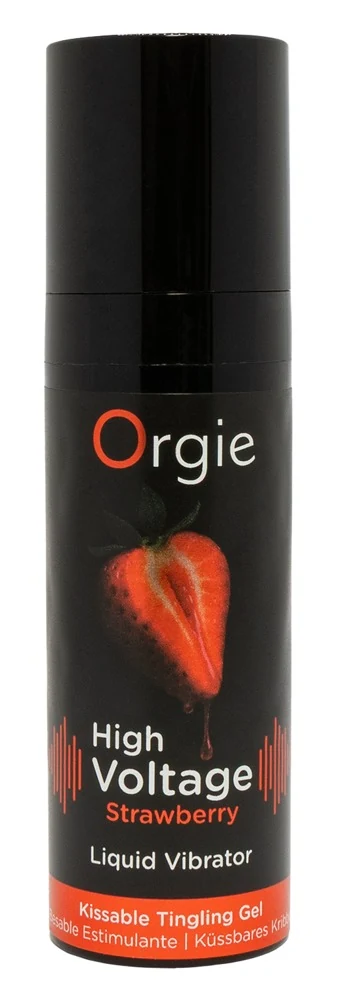 Orgie High Voltage Strawberry stimulierende gele sprays