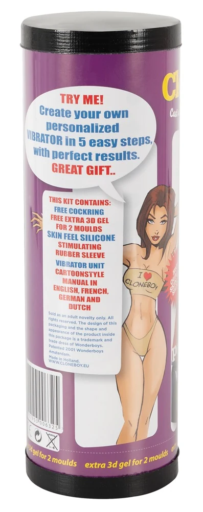 Cloneboy gepersonaliseerde vibrator afdrukset