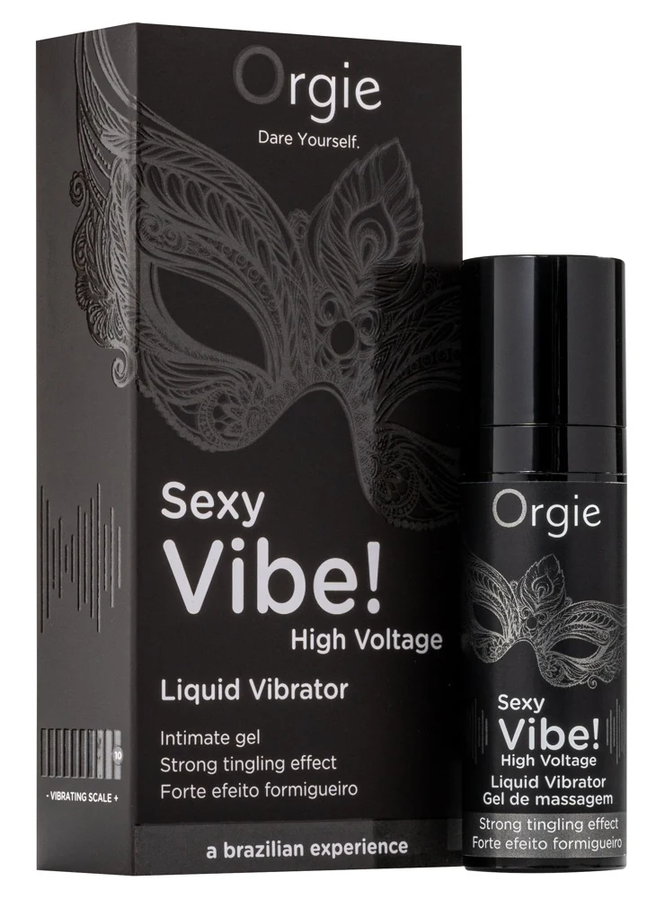 Orgie Sexy Vibe! High Voltage stimulierende gele sprays