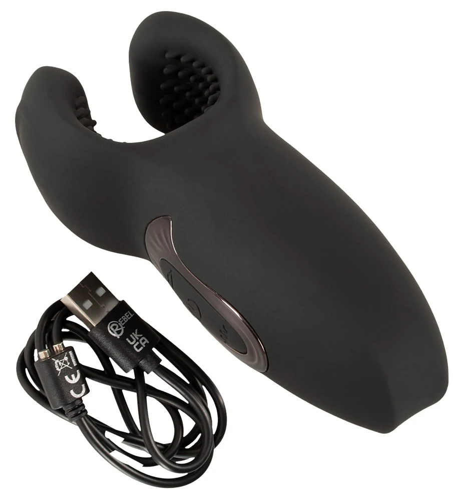Rebel Man Wand with Vibration and Moving Wings masturbator