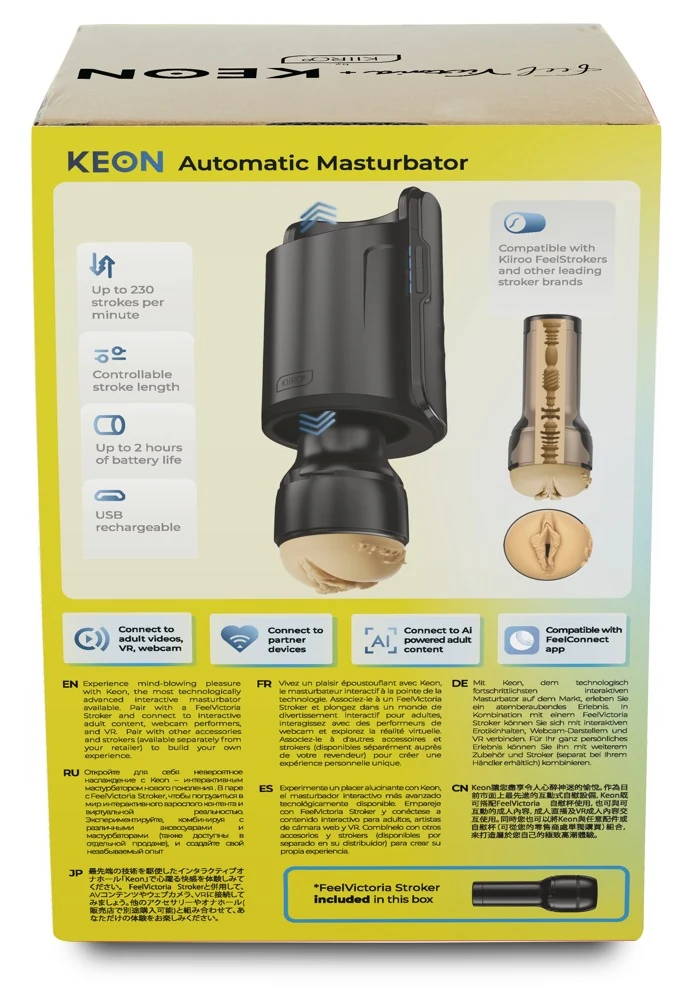 Kiiroo Keon WiFi Combo Feel Victoria zubehör