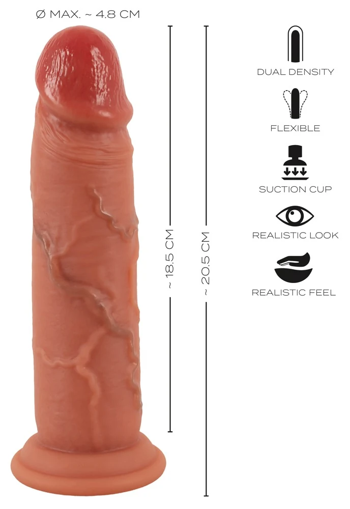 Realistixxx Real Skin 20,5 cm dildo