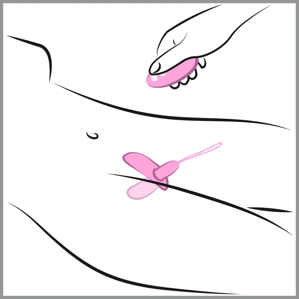 Sweet Smile RC Panty Vibrator 7,5 cm