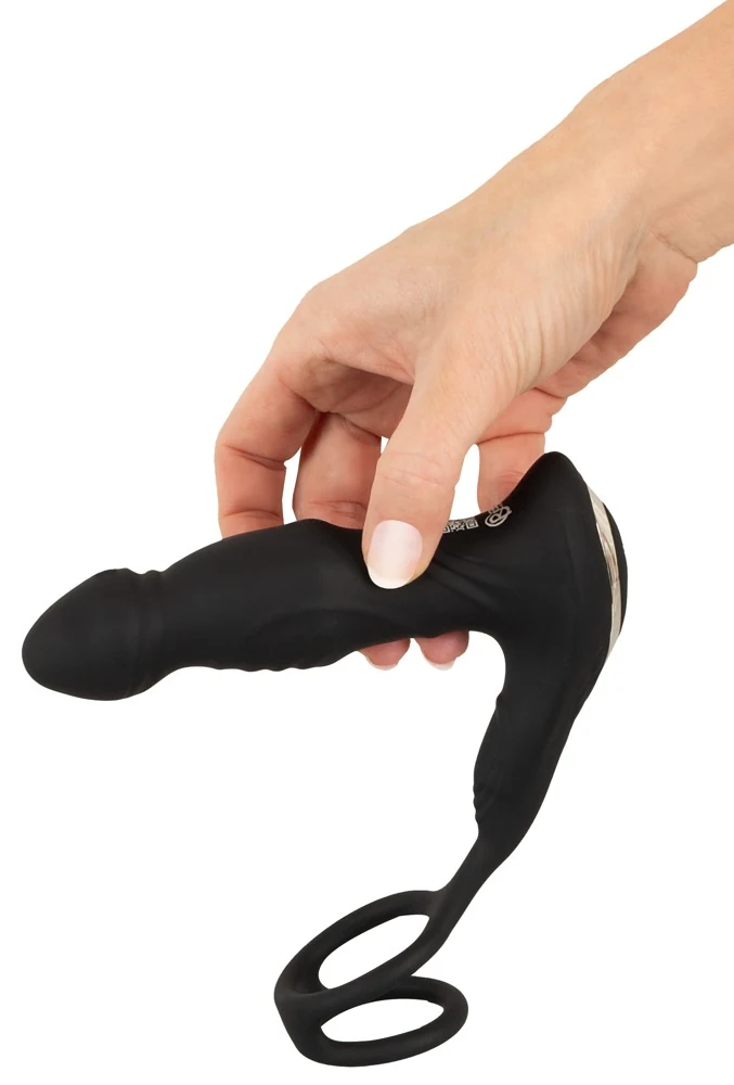 Rebel RC Vibrating Prostate Plug with Nodding Function 14,5 cm vibrator
