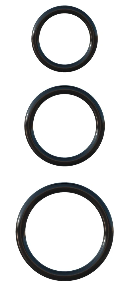 Fantasy C-Ringz Silicone 3-Ring Stamina Set penisring