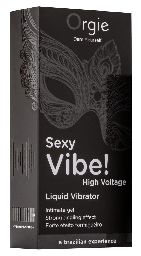 Orgie Sexy Vibe! High Voltage stimulierende gele sprays
