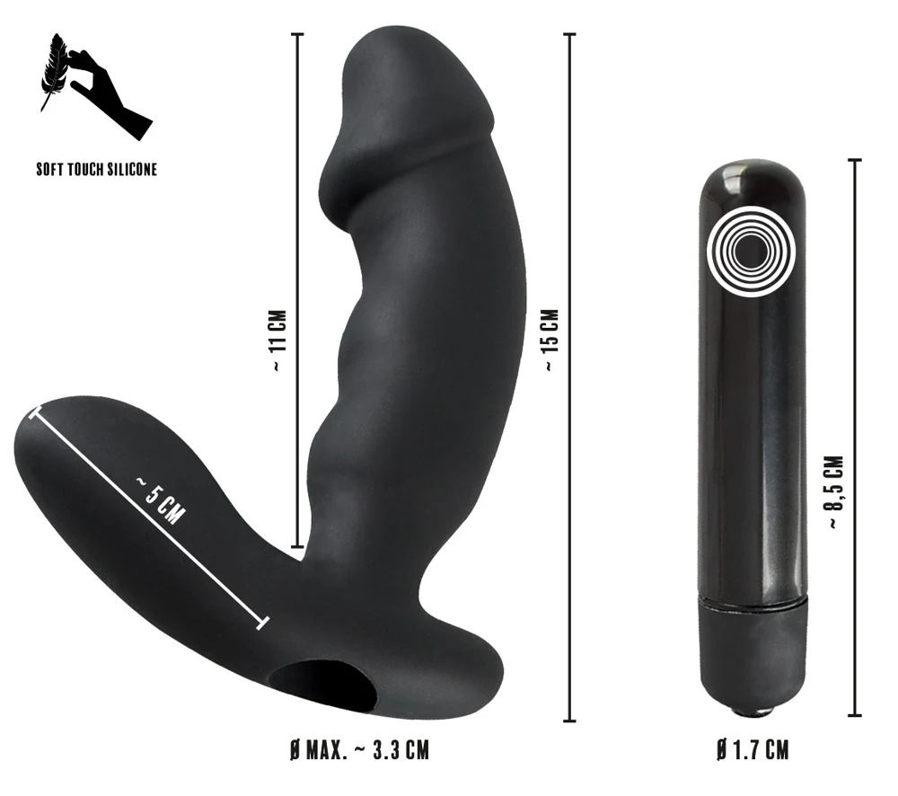 Rebel Prostata-Vibrator 15 cm anal toy