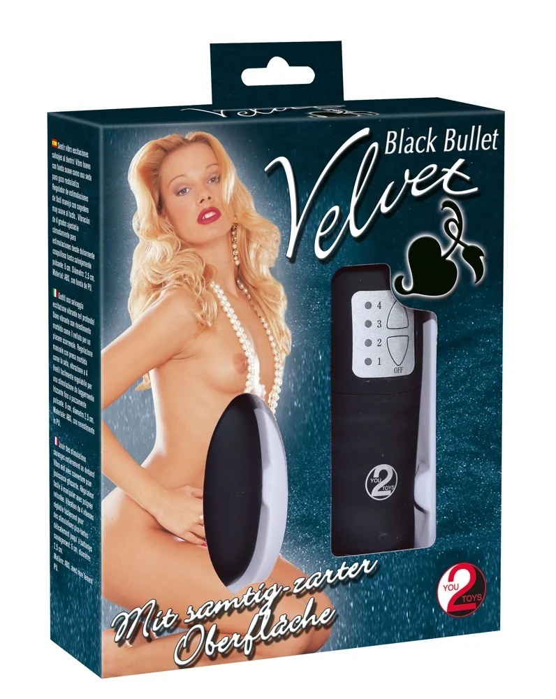You2Toys Velvet Black Bullet vibrator