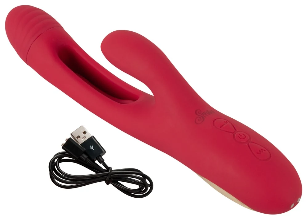 Sweet Smile Rabbit Vibrator with G-Spot Stimulation 24,2 cm