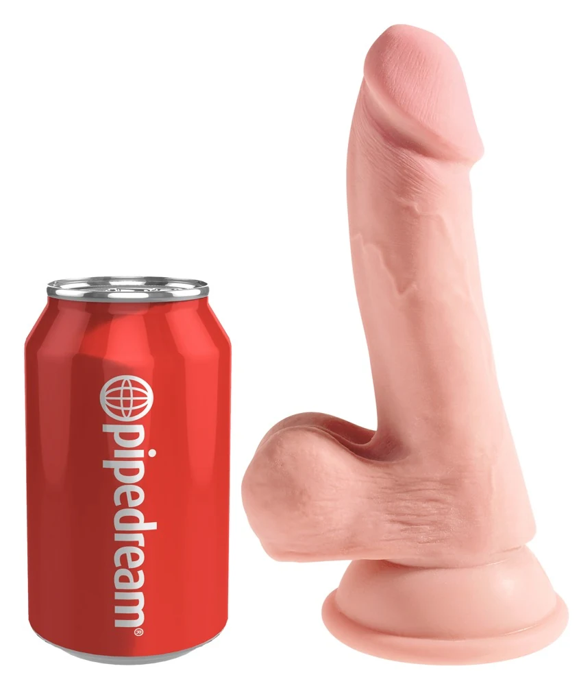 King Cock Plus 6,5“ Triple Density with Balls 20,3 cm dildo