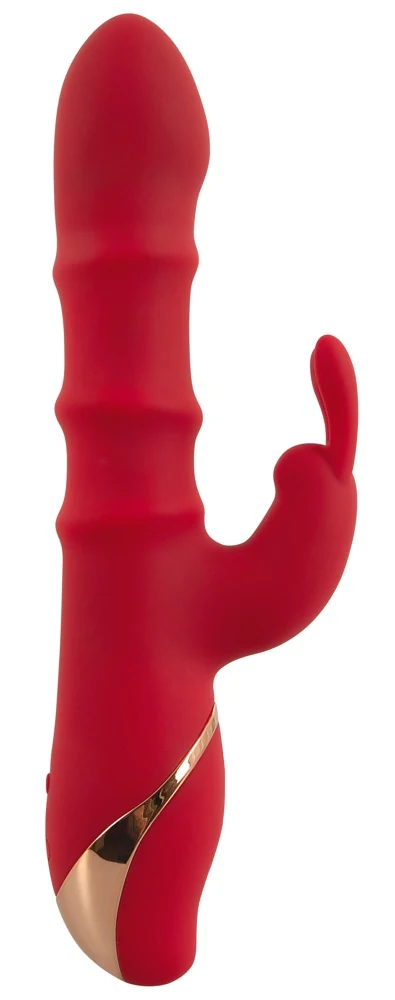 You2Toys Rabbit Vibrator with 3 Moving Rings 23,7 cm