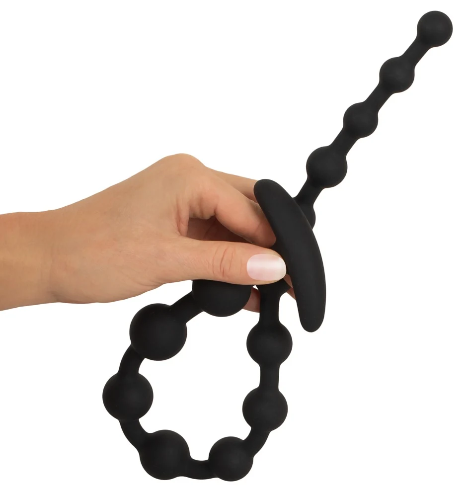 Black Velvets Anal beads 50 cm toy
