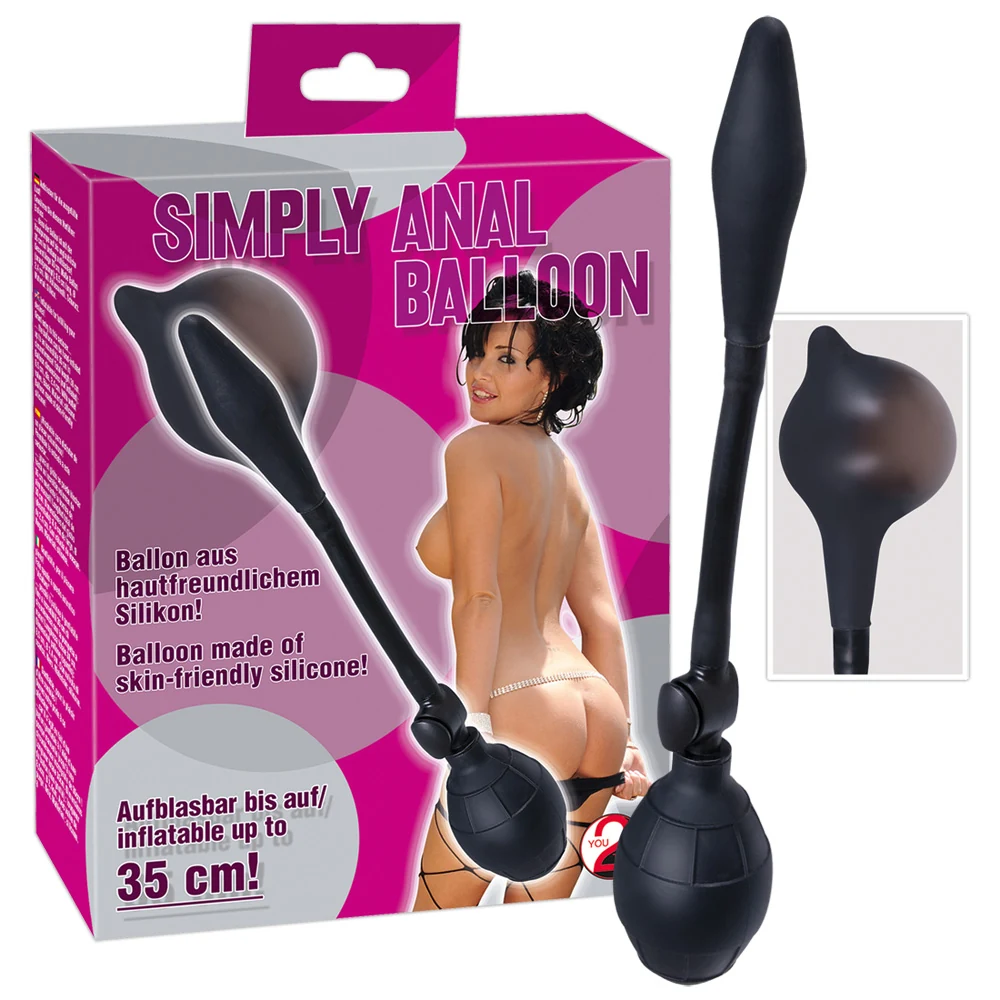 Simply Anal Balloon opblaasbare siliconen plug