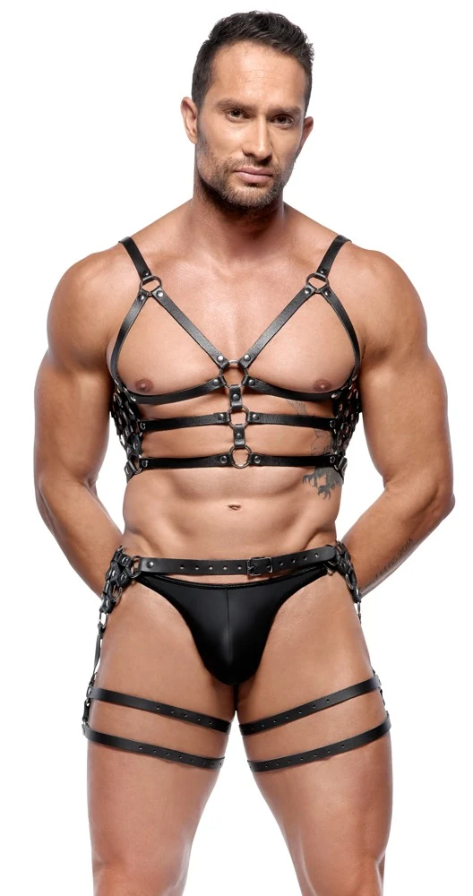 ZADO Harness-Set aus Leder