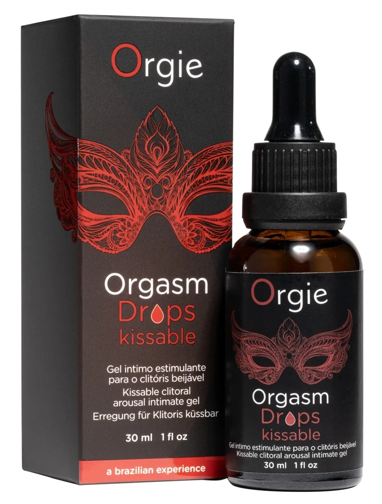 Orgie Orgasm Drops kissable stimulierende gele sprays