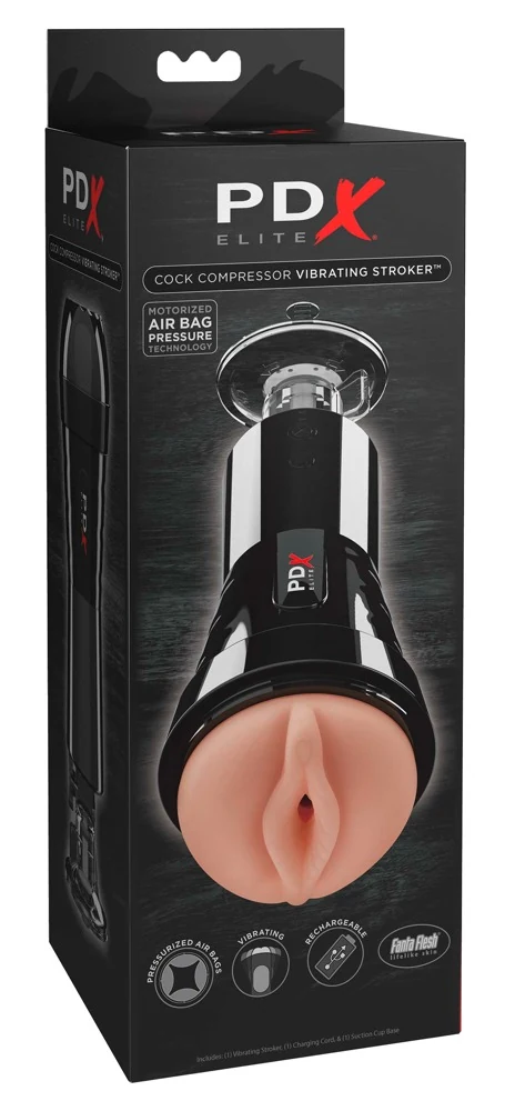 PDX Elite Cock Compressor Vibrator masturbator