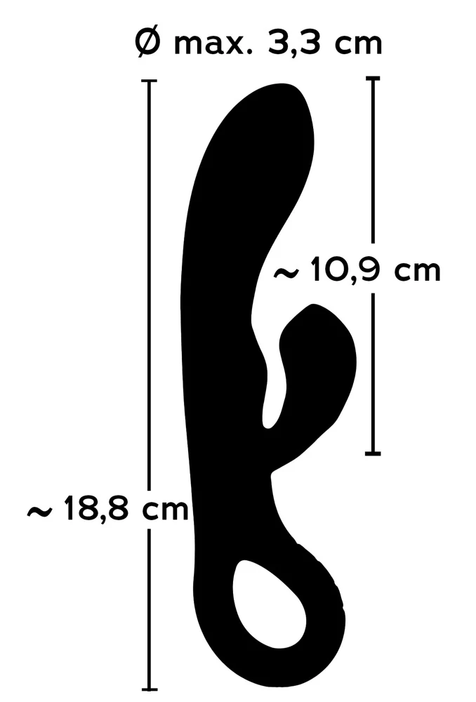 You2Toys Rabbit Vibrator Petit 18,8 cm