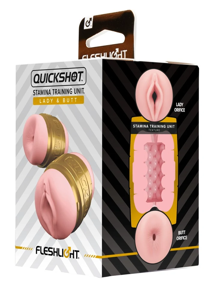 Dubbelzijdige pocket masturbator 11 cm