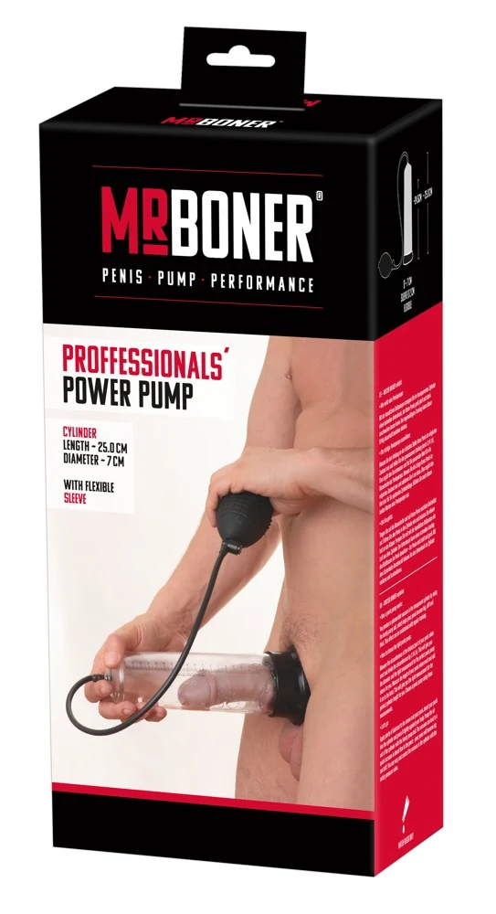 Mister Boner Professionals Power Pump penispomp