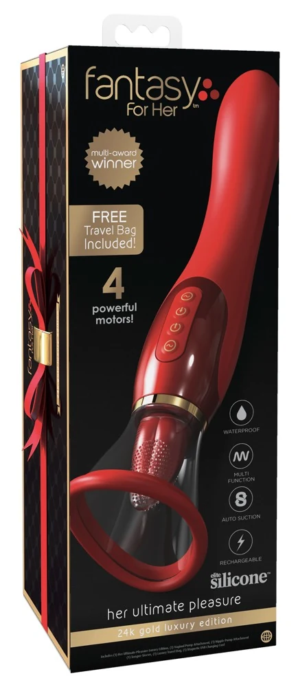 Fantasy For Her ultimate pleasure 24k Gold 25,4 cm vibrator