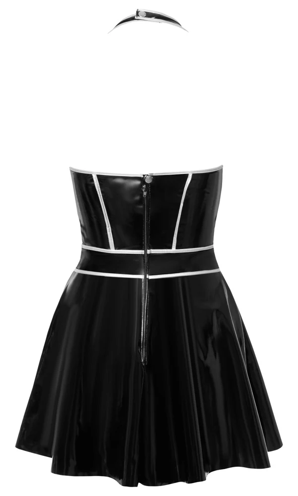 Black Level Kleid aus Lack