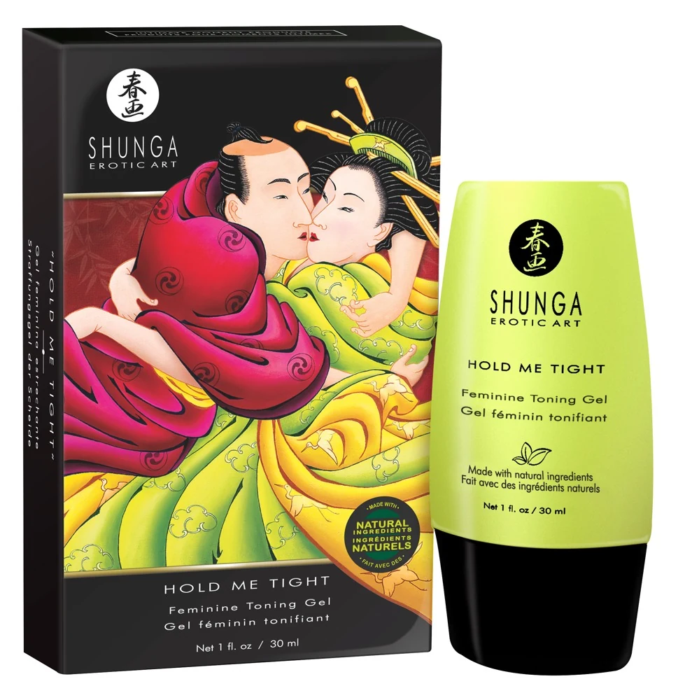 Shunga Hold Me Tight stimulierende gele sprays
