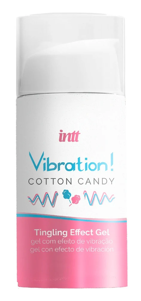 intt Vibration! Cotton Candy stimulierende gele sprays
