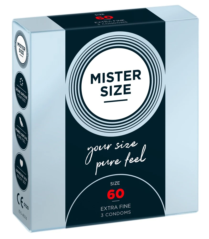 Mister Size condooms 60 mm