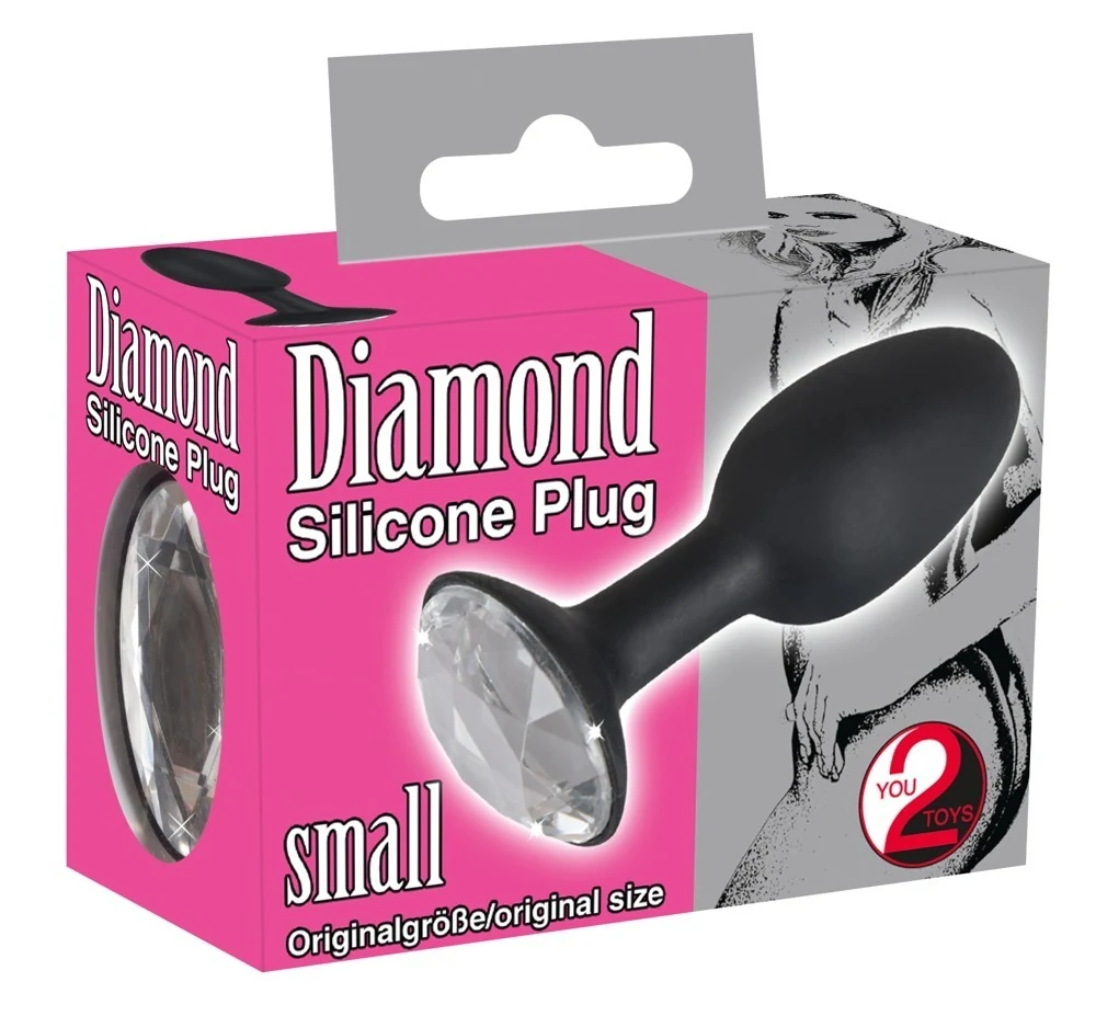You2Toys Diamond Silicone Plug 8,5 cm anal toy