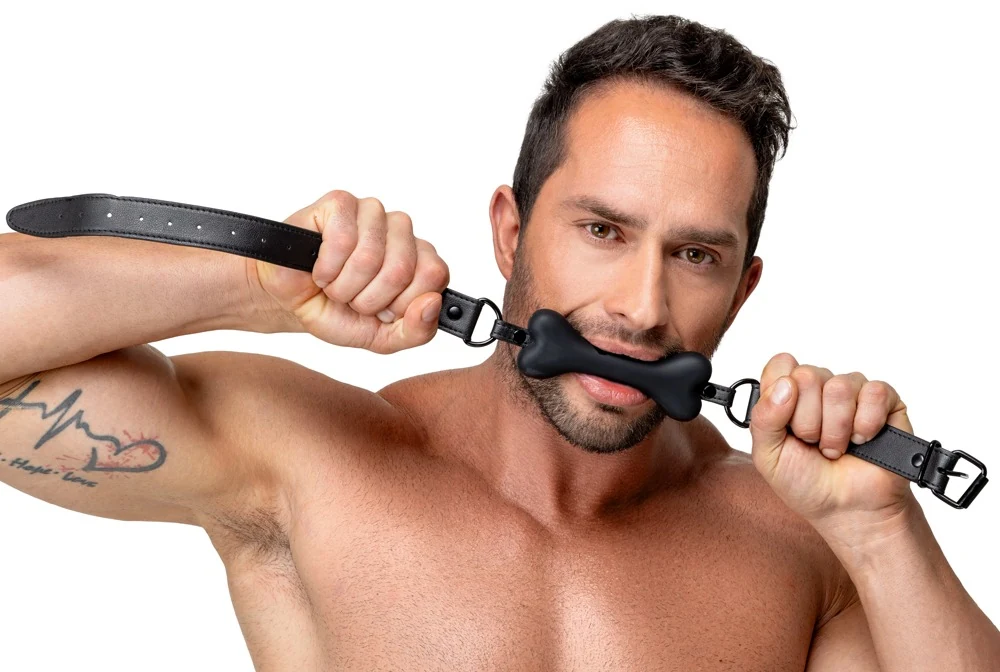 Bad Kitty Bone Gag masken knebel