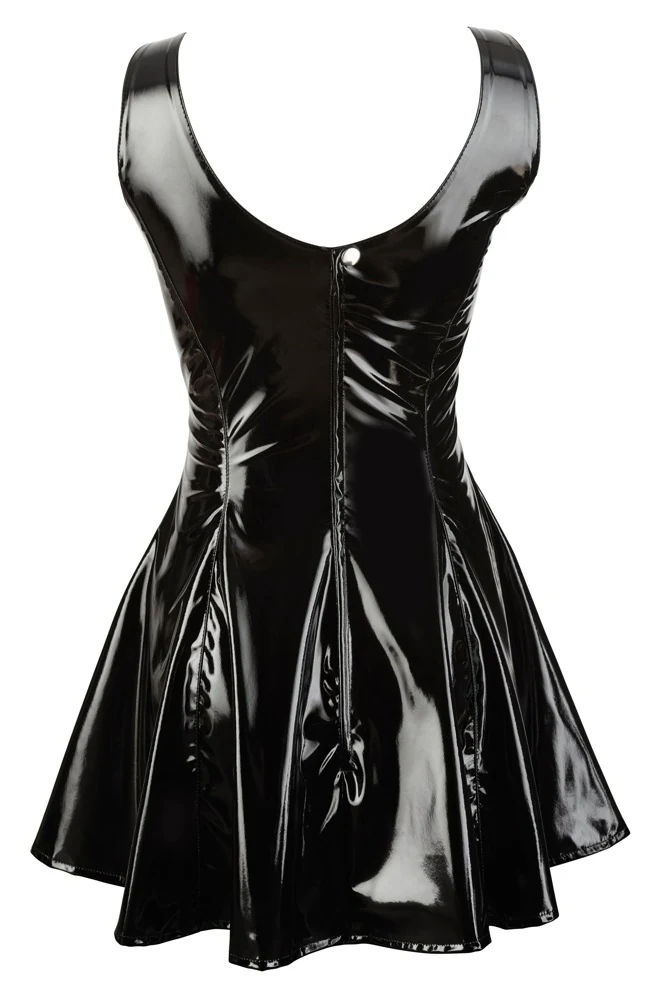 Black Level Kleid aus Lack