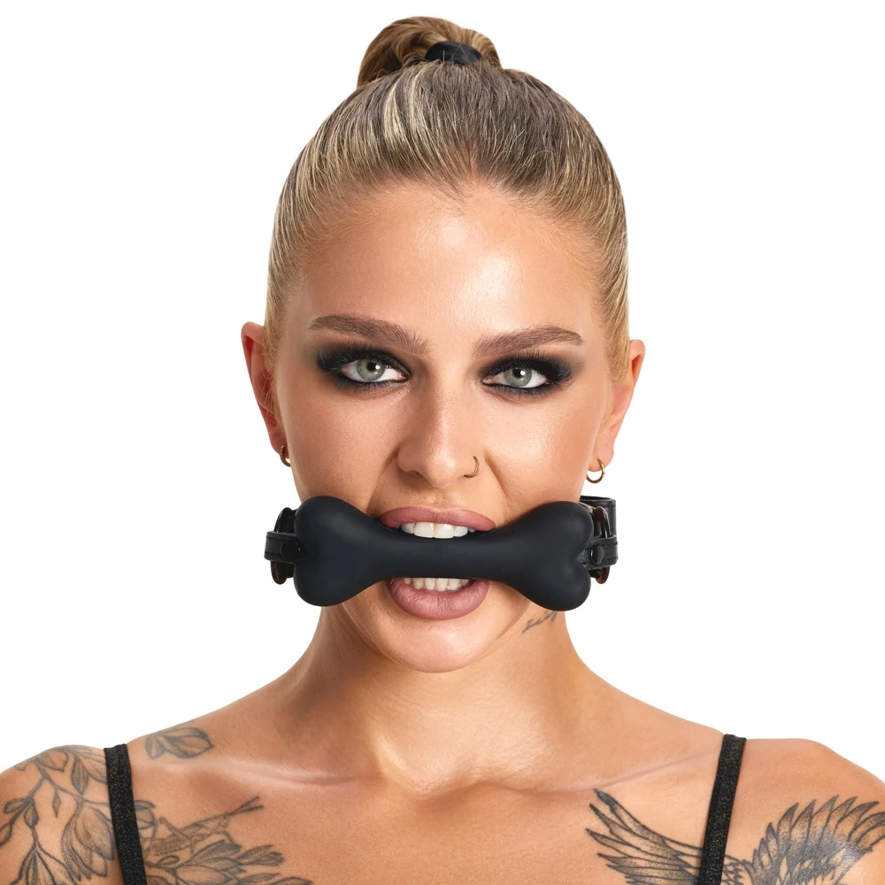 Bad Kitty Bone Gag masken knebel