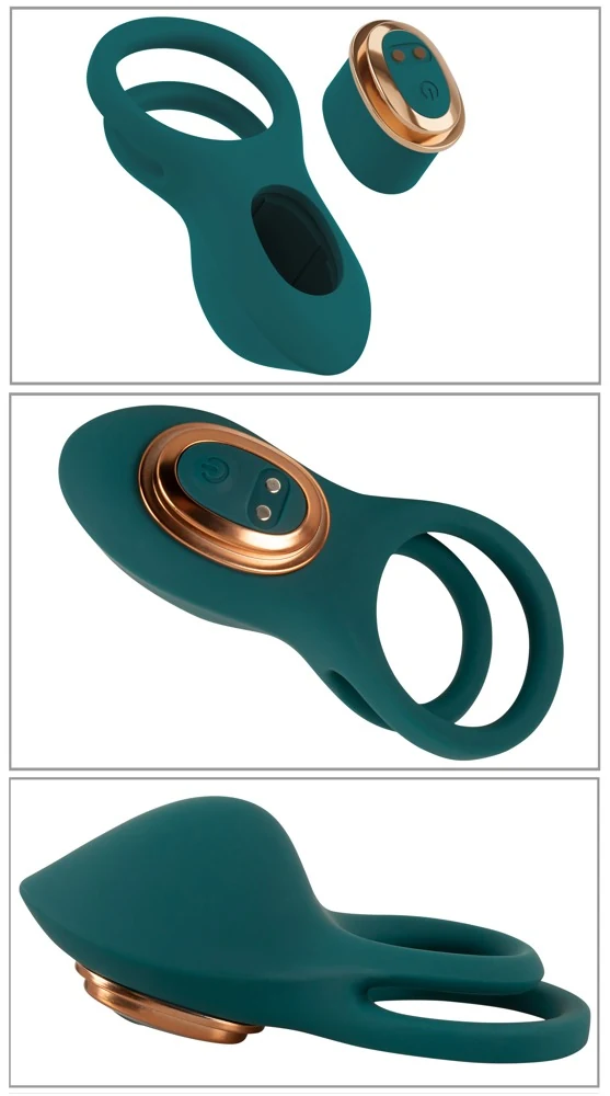 Couples Choice RC Mini Vibrator with 4 Attachments