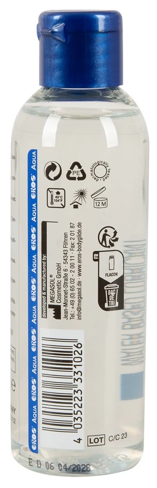 Eros Aqua gleitmittel ohne aroma